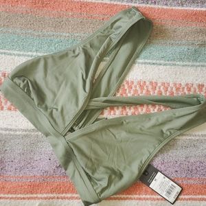 NWT Massimo Strappy Spring Green Bikini Top NWT